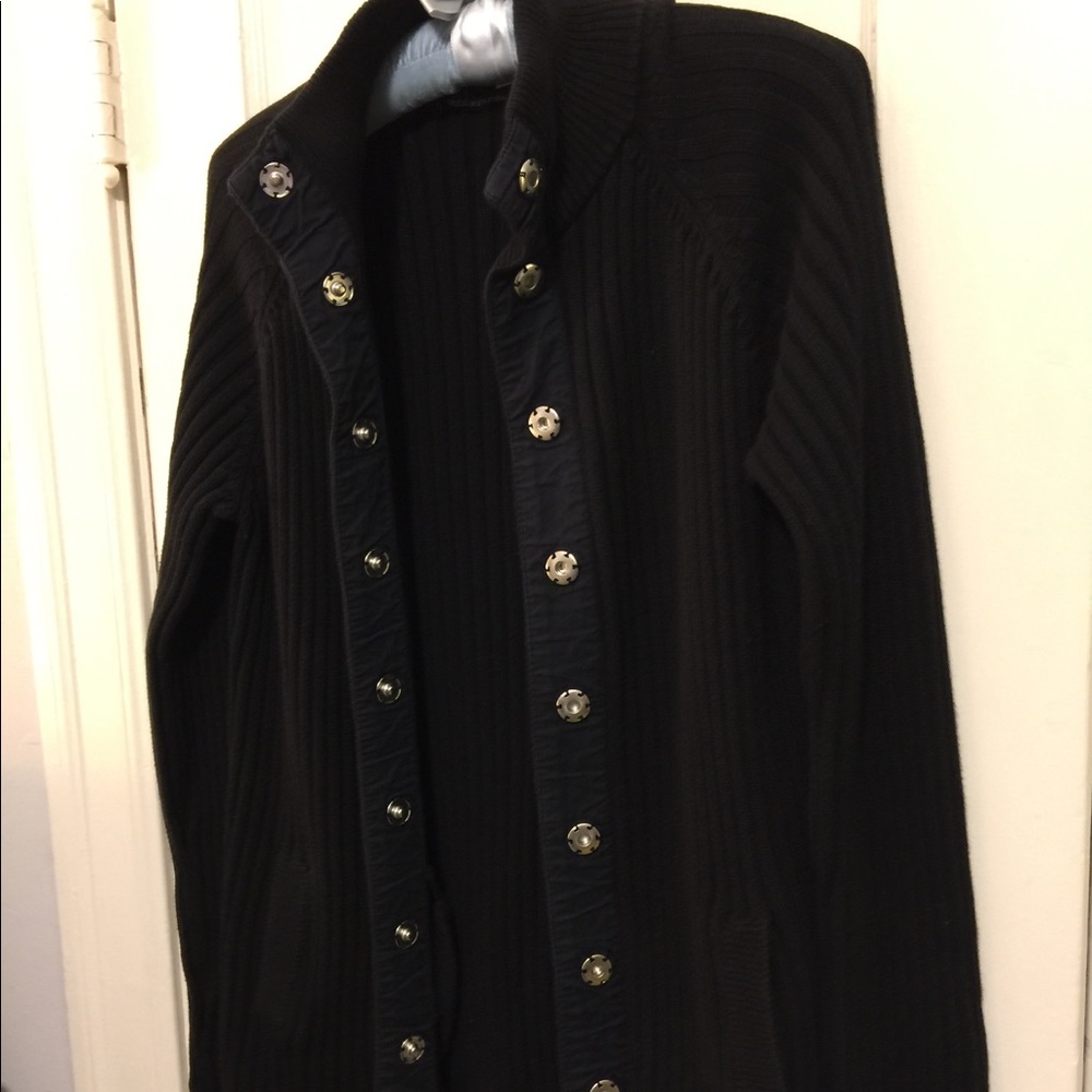 Moda International snap sweater